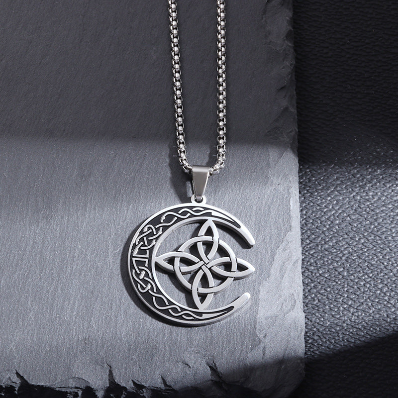 LunaForge – Symbolische Mondkette | 1+1 GRATIS
