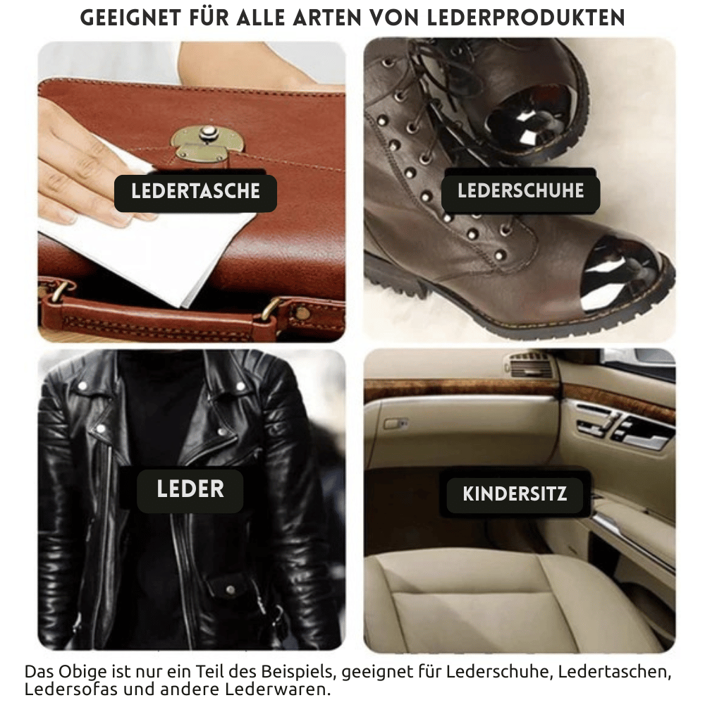HyperLuxe — Leder Reinigungstücher | 1+1 GRATIS