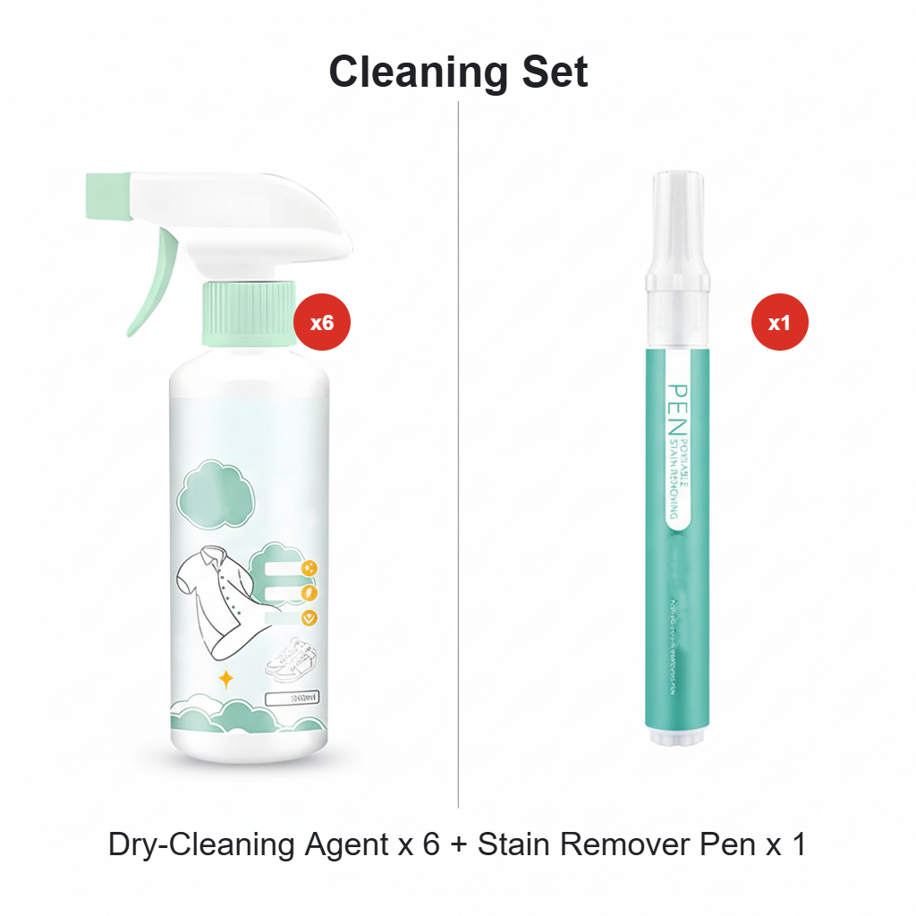 PureWash 300ml — Fleckenentferner für Stoffe | 1+1 GRATIS