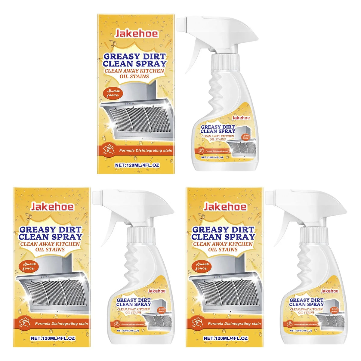 GreaseOff Pro™ – Kraftvolles Küchen-Öl- & Fettentferner-Spray 120ml | 1+1 GRATIS