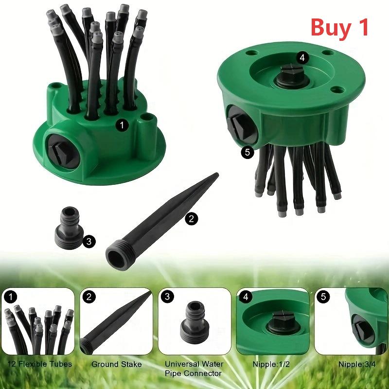 LushLawn — Flexibler Gartensprinkler | 1+1 GRATIS