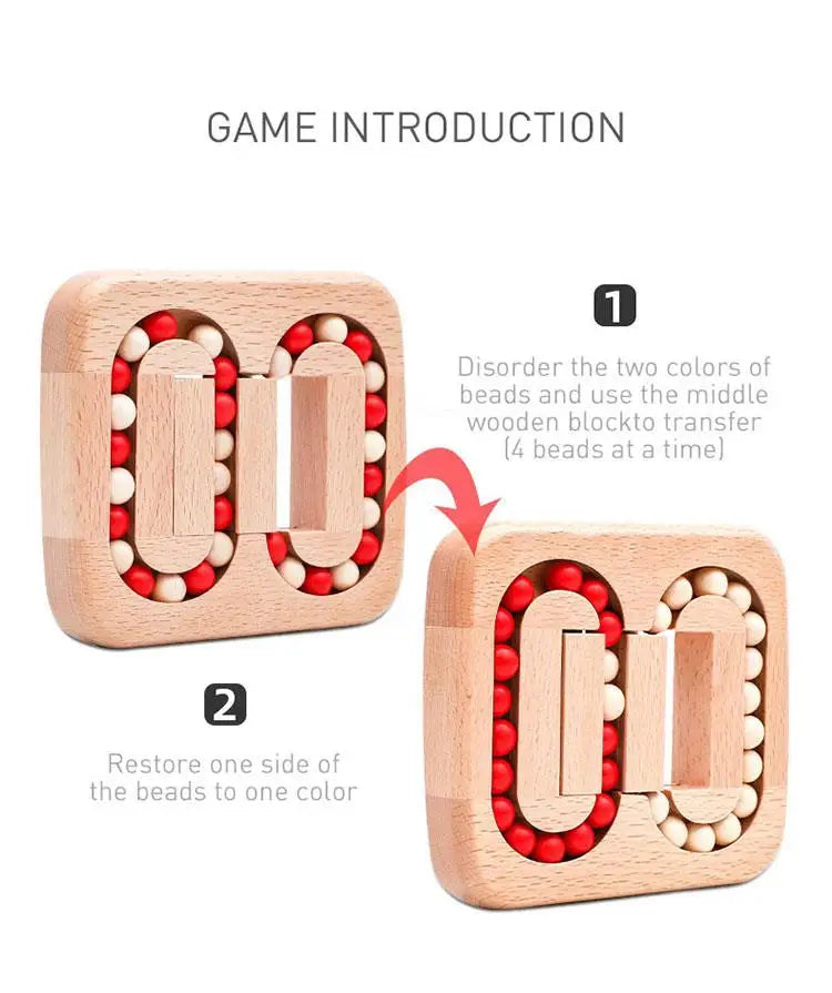 WoodMind – Holzpuzzle für Logisches Denken | 1+1 GRATIS