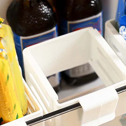 CrispEdge — Kühlschrank-Trenner für perfekte Ordnung  8 Stück | 1+1 GRATIS