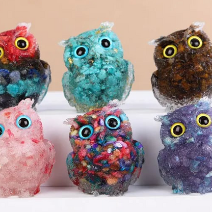 CharmOwl — Verspielte Eulenfigur Dekoration | 1+1 GRATIS