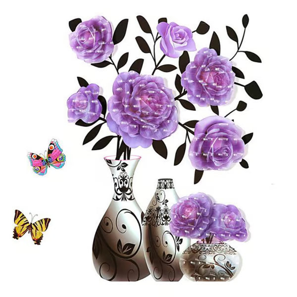 DecoBloom™ – 3D Vasen-Sticker | 1+2 GRATIS