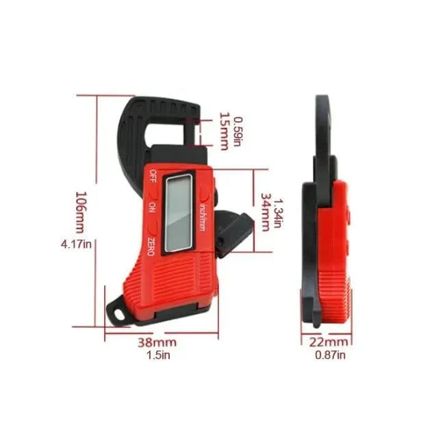 ProGauge – Elektronisches Dickenmessgerät | 1+1 GRATIS