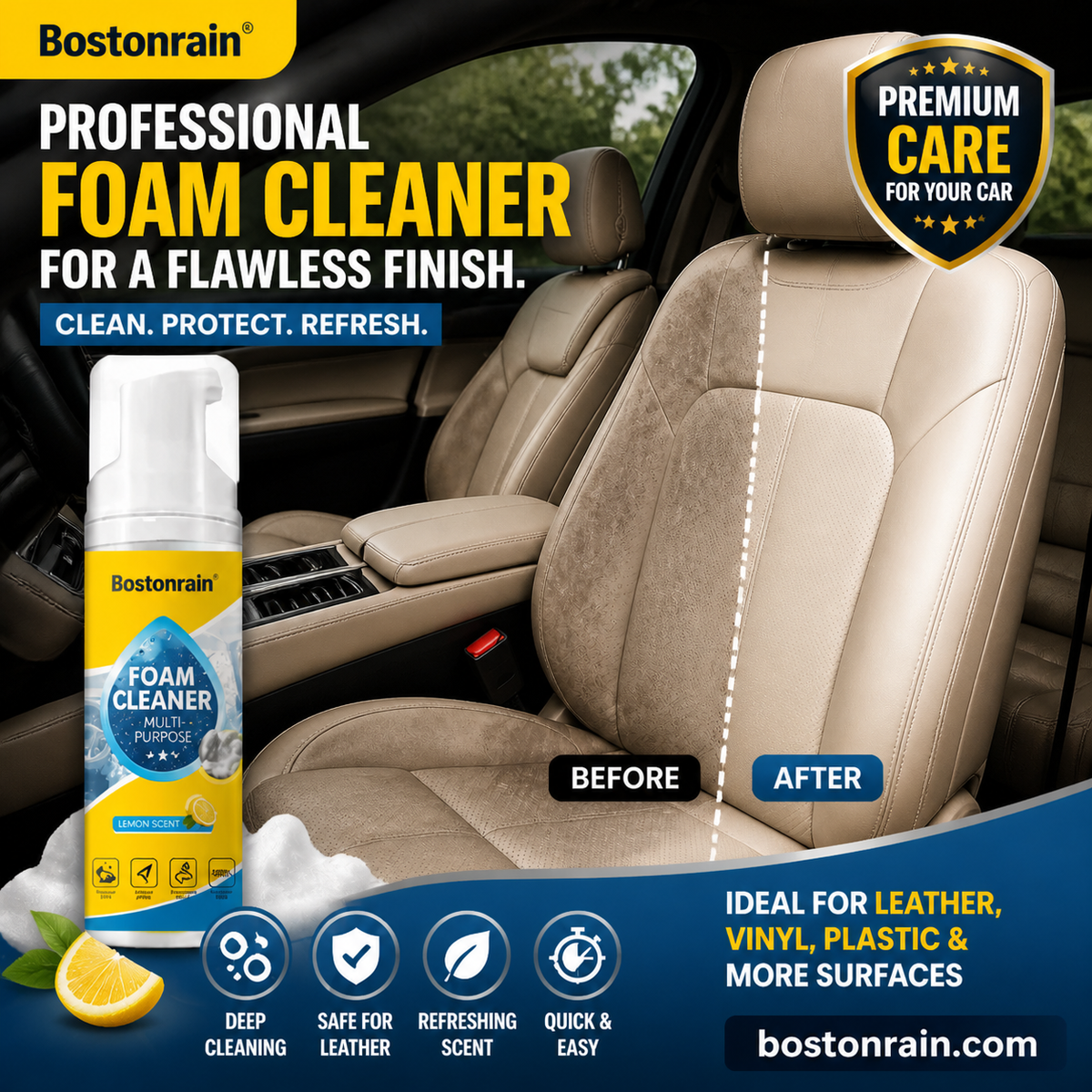 LumaFoam — Müheloser Fleckenentferner | 1+1 GRATIS