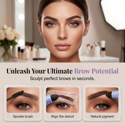 BrowBlaze — 12 Std. wasserfestes Augenbrauengel | 1+1 GRATIS