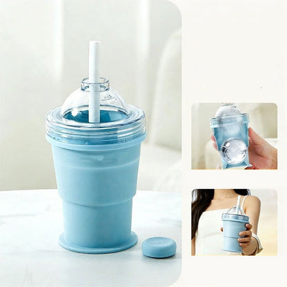 ChillSphere — Faltbarer Silikon-Trinkbecher | 1+1 GRATIS