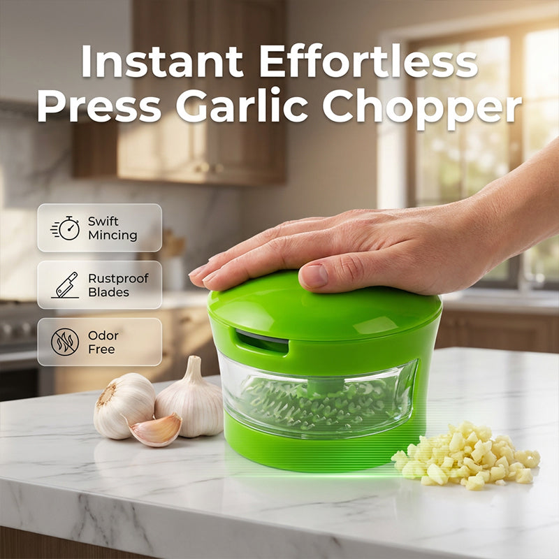 GarlicPrep — Knoblauchpresse ohne Geruch | 1+2 GRATIS