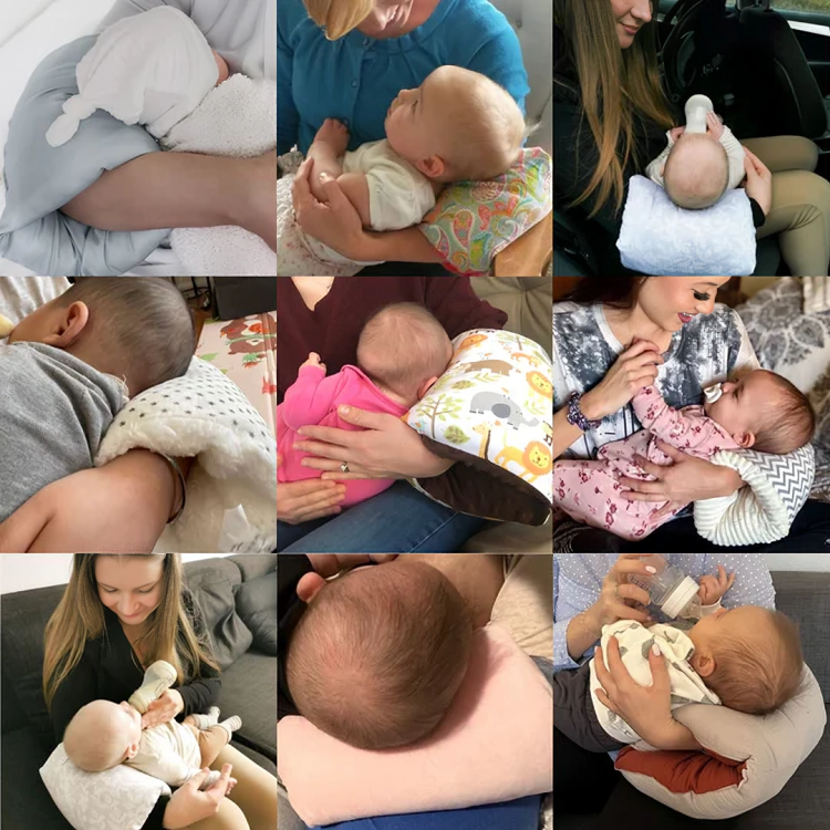 1 + 1 GRATIS HEUTE | NurturePillow™ | Stillkissen Armstütze für Babys