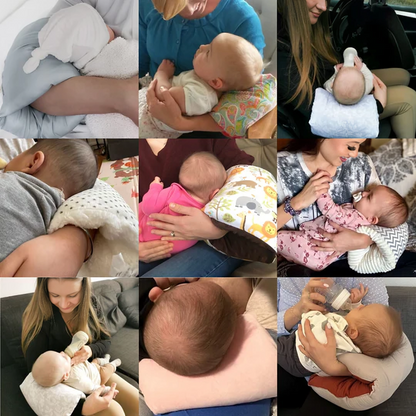 1 + 1 GRATIS HEUTE | NurturePillow™ | Stillkissen Armstütze für Babys