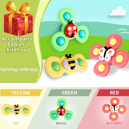 1 + 2 GRATIS HEUTE | SpinBuds™ | Halten Sie Ihr Baby ruhig und beschäftigt!