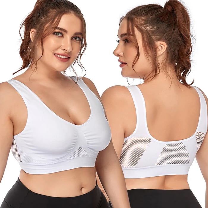 AirFlex™ – Atmungsaktiver Sport-BH ohne Bügel für maximalen Komfort & Halt | 1+1 GRATIS
