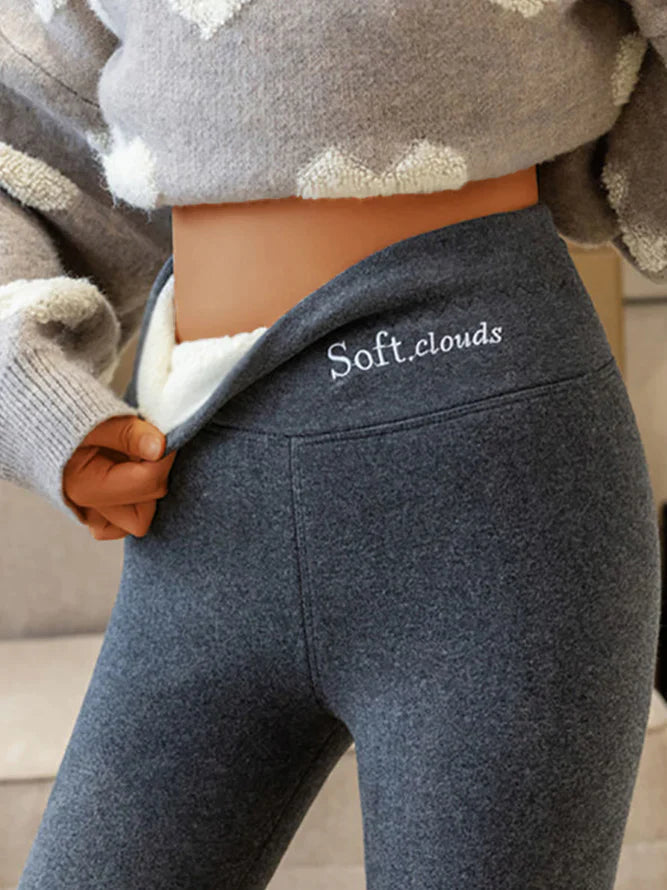 1+1 GRATIS | Demi™ Winter-Fleecehose für Damen