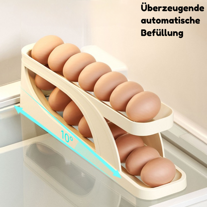 1+1 GRATIS | EggScroller™ Eier mühelos frisch halten und Ihren Kühlschrank ordentlich behalten