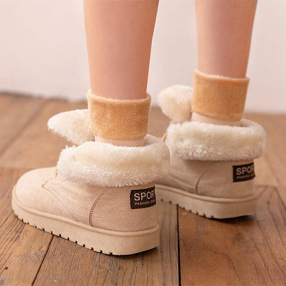 FlauschSox - Winterliche, samtweiche Schneesocken | 1+1 GRATIS
