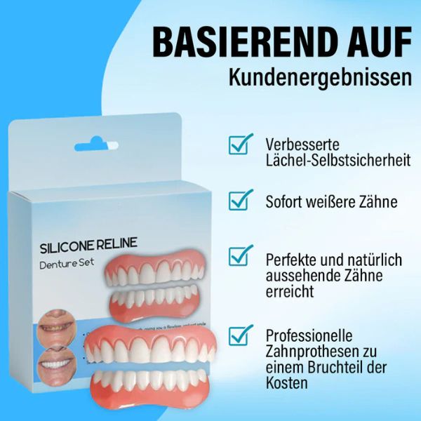 Denta – Relining-Set auf Silikonbasis | 1+1 GRATIS