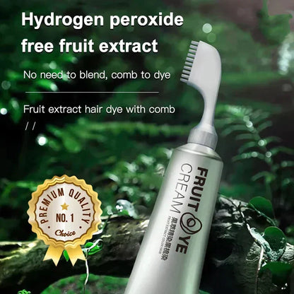 ColorFruit™ 80ml  Haarfärbe-Kamm Mit Fruchtessenzen | 1+1 GRATIS