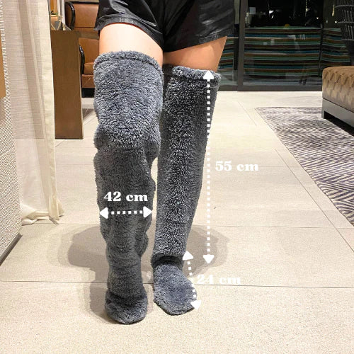 FeatherHug - Gänsedaunen-Kniesocken | 1+1 GRATIS