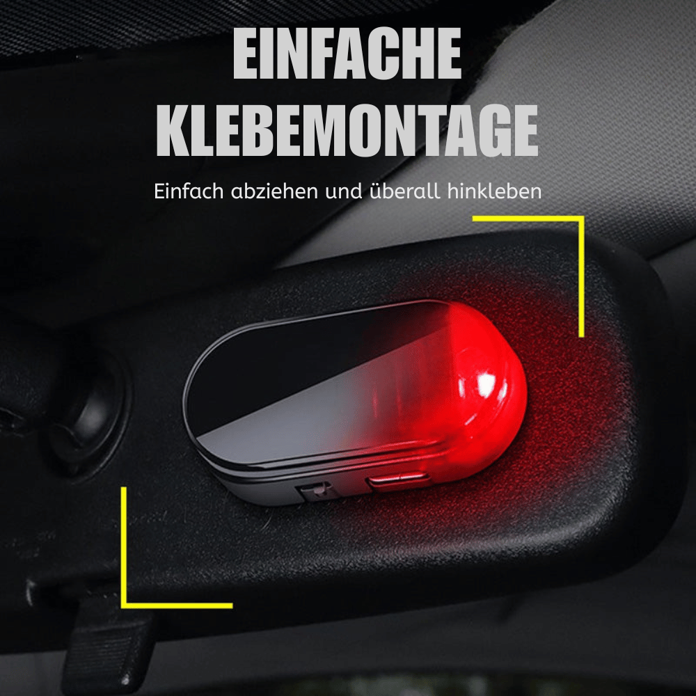 SolarGuard – Diebstahlschutz Warnlicht | 1+1 GRATIS