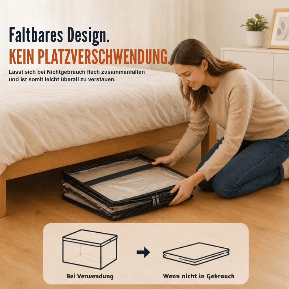 ClearNest — Transparente Aufbewahrungstaschen | 1+1 GRATIS