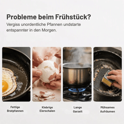 SwiftPoach — Mikrowellen-Doppel-Eierdämpfer | 1+1 GRATIS
