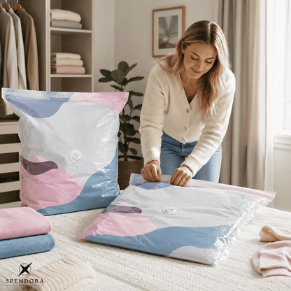 SpaceSaver — Vakuum-Aufbewahrungsbeutel | 1+1 GRATIS