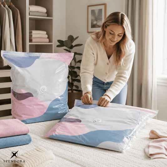 SpaceSaver — Vakuum-Aufbewahrungsbeutel | 1+1 GRATIS
