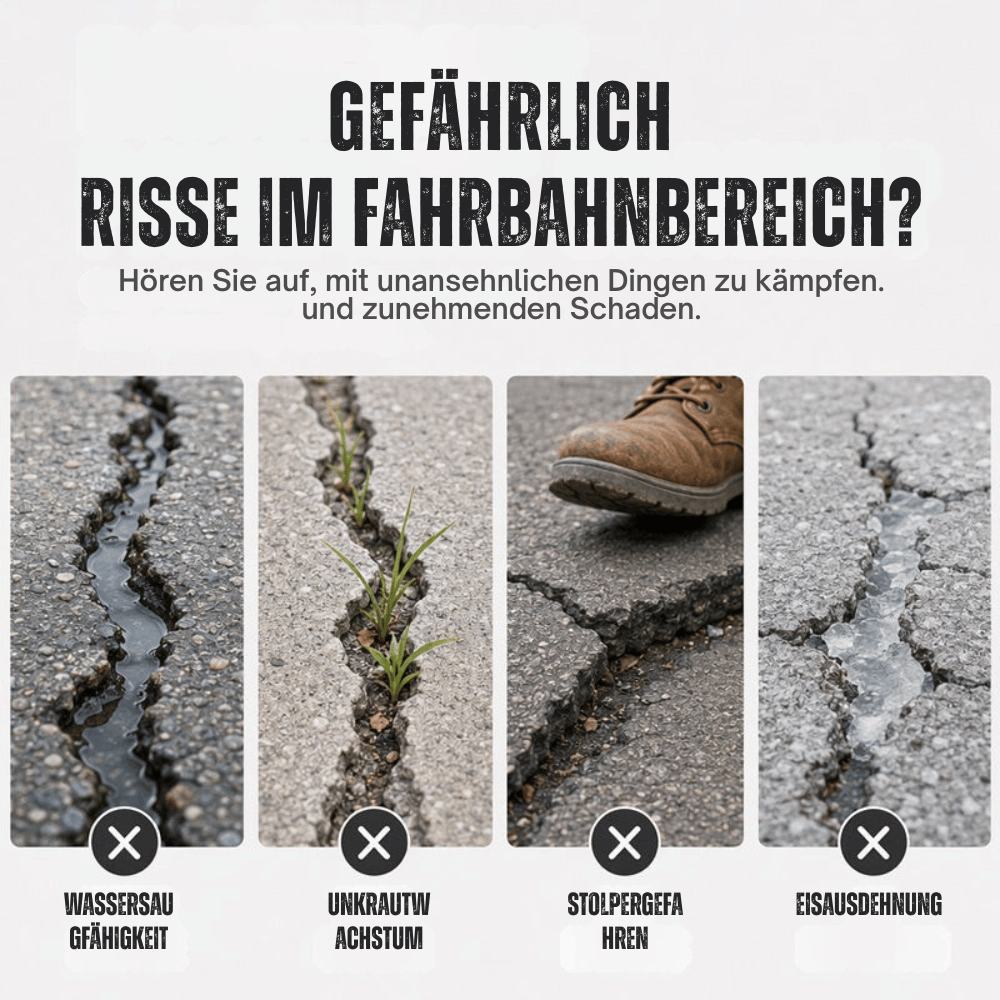 StellarSeal — Profi Rissversiegelung Asphalt | 1+1 GRATIS
