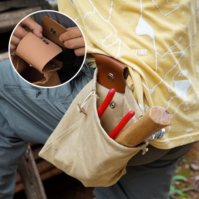 TravelCanvas  - Faltbare Gürteltasche aus Canvas | 1+1 GRATIS