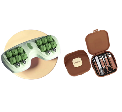 RelaxRoll™ – Tragbarer Doppel-Fußmassage-Roller | 1+1 GRATIS
