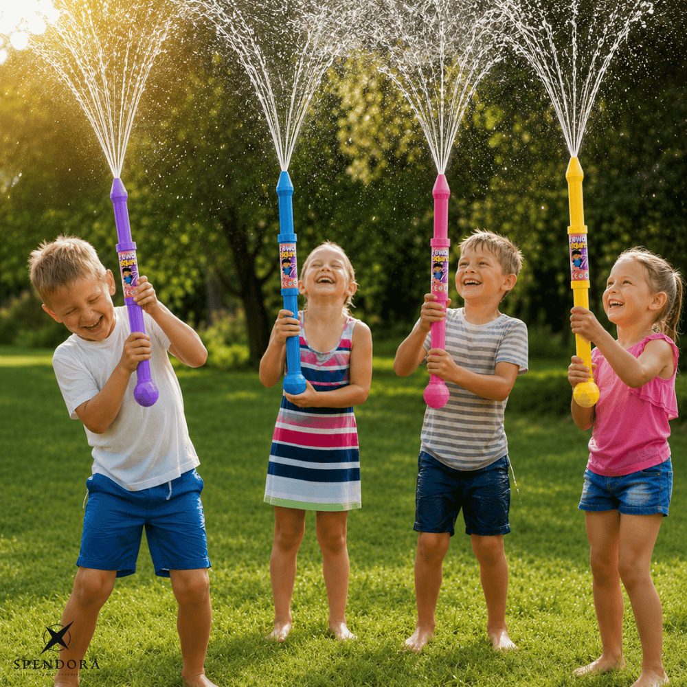 SplashRush — Wasser Spaßkanone | 1+2 GRATIS