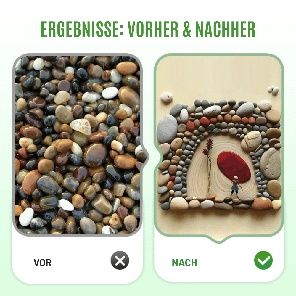 CrystalLock — Unsichtbarer Stein Kleber | 1+1 GRATIS