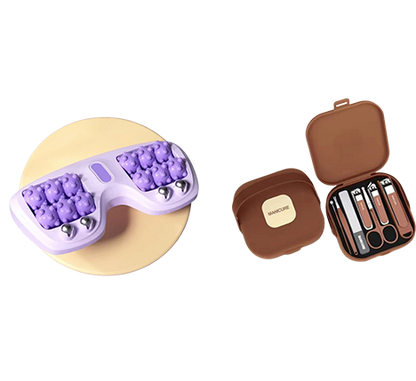 RelaxRoll™ – Tragbarer Doppel-Fußmassage-Roller | 1+1 GRATIS