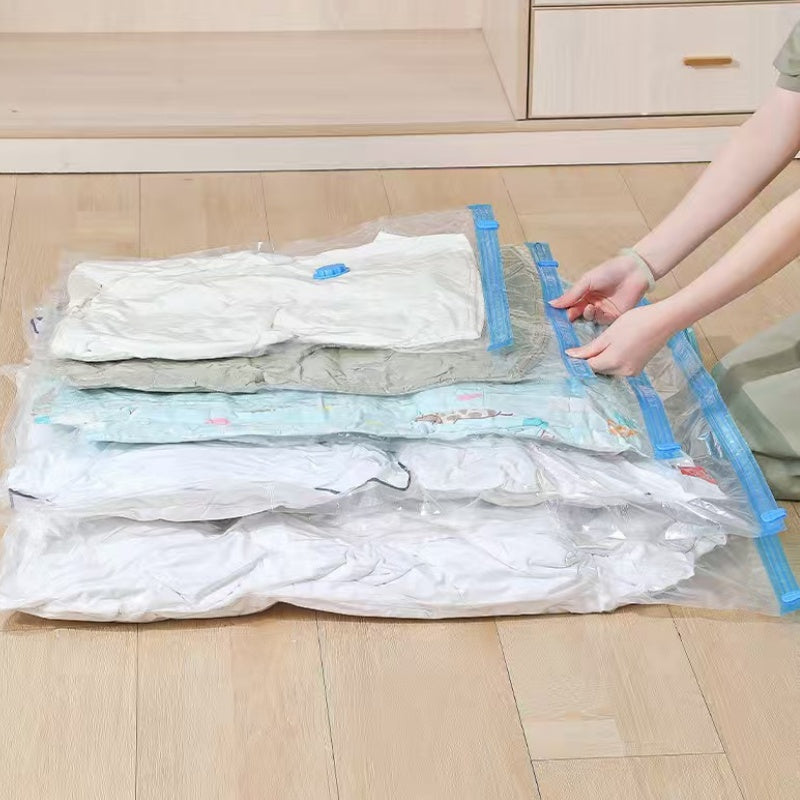 CompactGuard – Vakuum-Aufbewahrungsbeutel mit Pumpe | 1+2 GRATIS