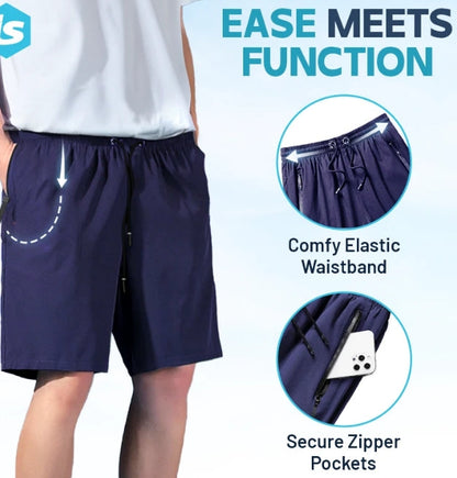 CoolFlex™ - Unisex Ice Silk Stretch-Shorts | 1+1 GRATIS