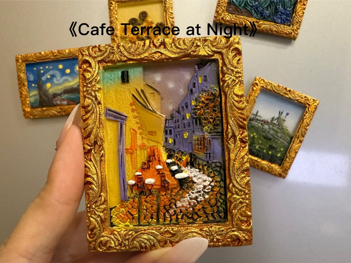 ArtMag Gold – 3D Van-Gogh-Kunstmagnete | 1+1 GRATIS