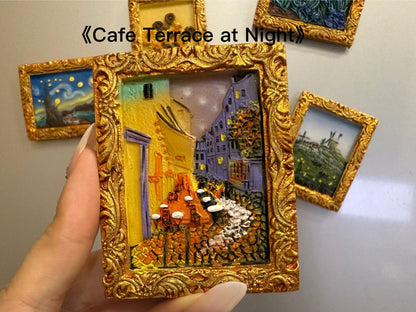 ArtMag Gold – 3D Van-Gogh-Kunstmagnete | 1+1 GRATIS