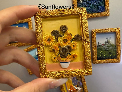 ArtMag Gold – 3D Van-Gogh-Kunstmagnete | 1+1 GRATIS