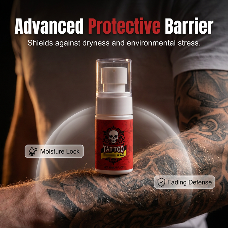 InkRevive — Tattoo-Pflegespray | 1+2 GRATIS