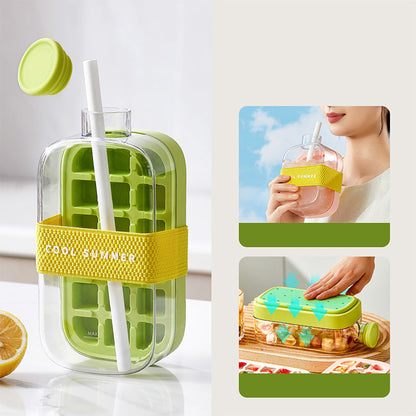 Press-To-Cold Eiswürfelform & Wasserkocher | 1+1 GRATIS