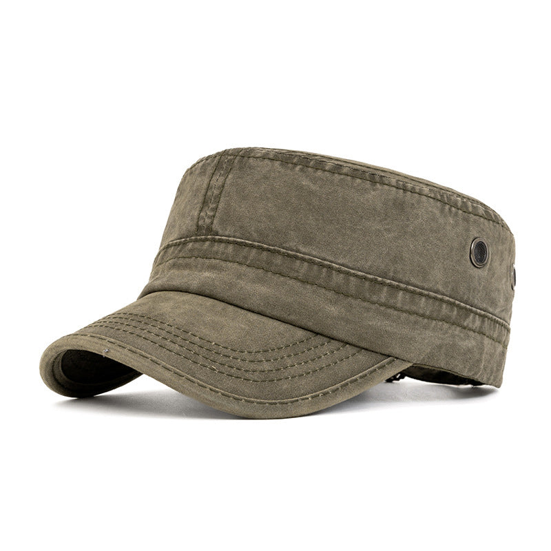 Hunter — Militärische Flat Cap | 1+1 GRATIS