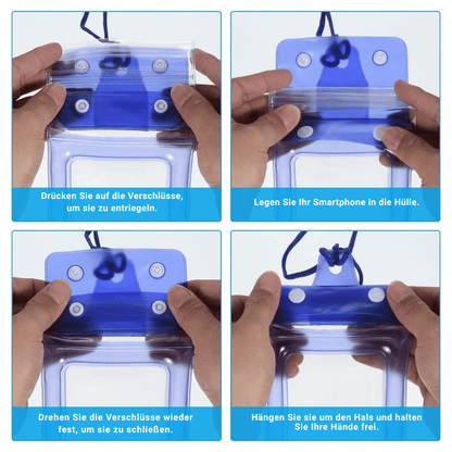 AquaShield — Wasserdichte Handyhülle | 1+1 GRATIS