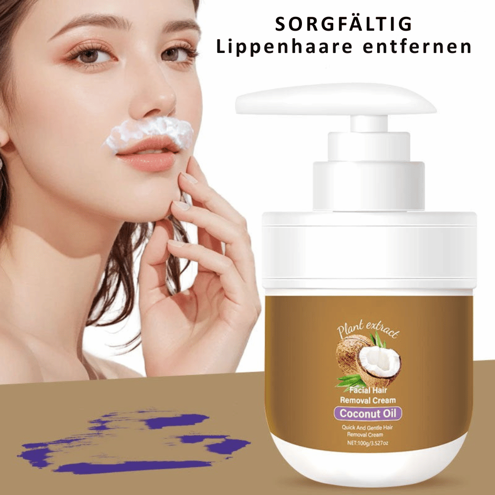 SmoothSilk — Sanfte Gesichts-Haarentfernungscreme | 1+1 GRATIS