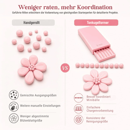 ClaySphere — Präziser Mini-Kugelformer | 1+1 GRATIS