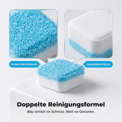 WasherRefresh 10 Stück — Waschmaschinen-Reinigungstabletten | 1+2 GRATIS