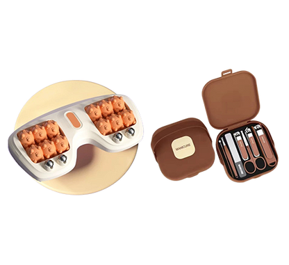 RelaxRoll™ – Tragbarer Doppel-Fußmassage-Roller | 1+1 GRATIS