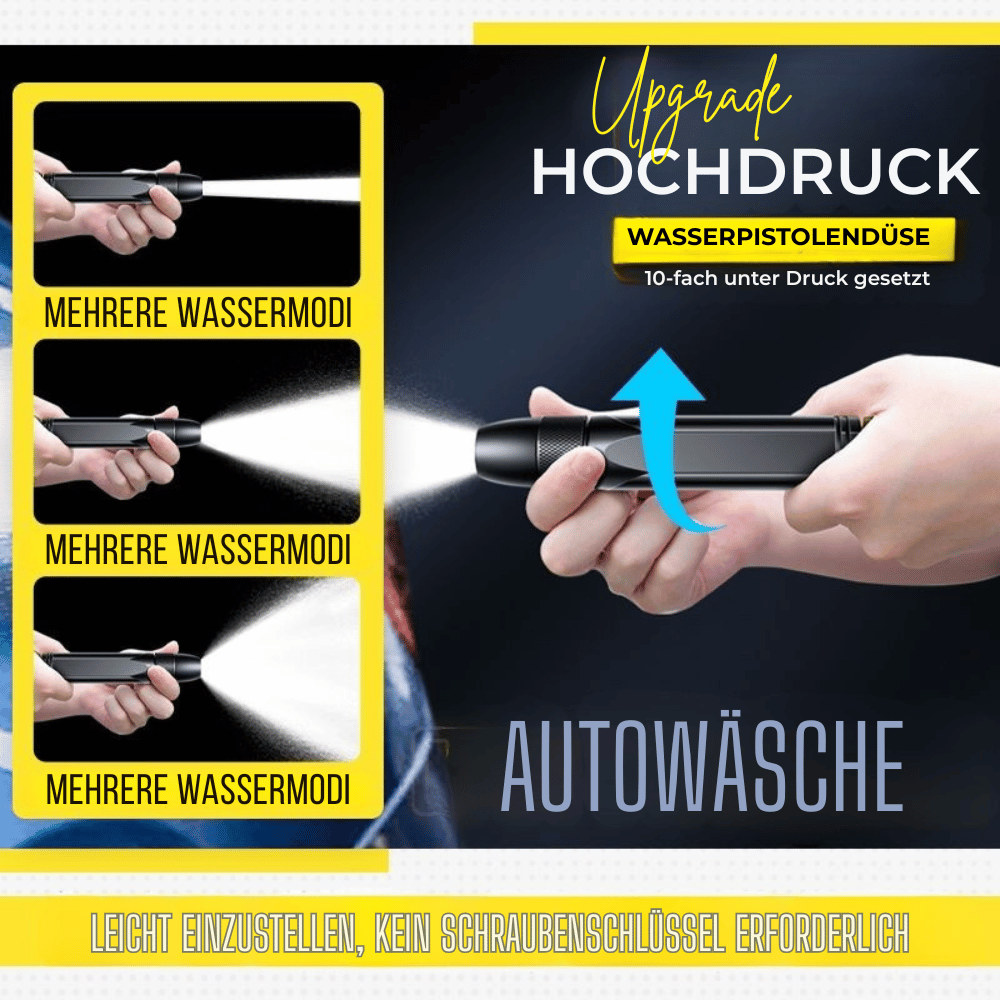 JetPulse — Kraftvolle Wasserlanze | 1+1 GRATIS