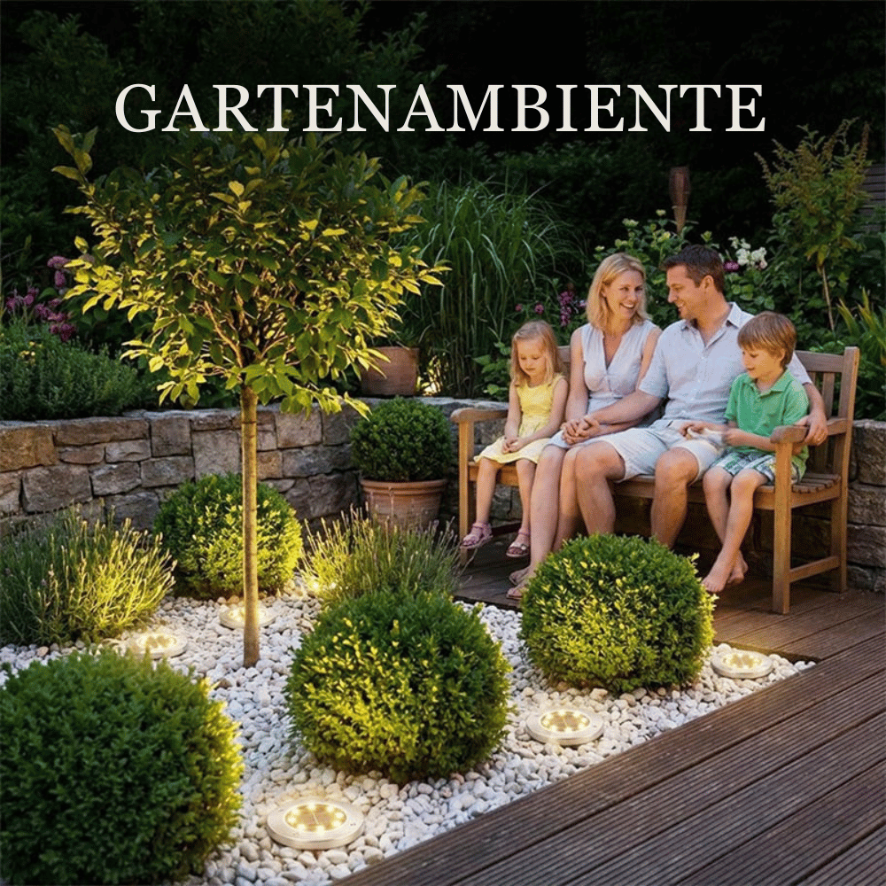 LumaVibe — Solar Gartenleuchten Set | 1+1 GRATIS